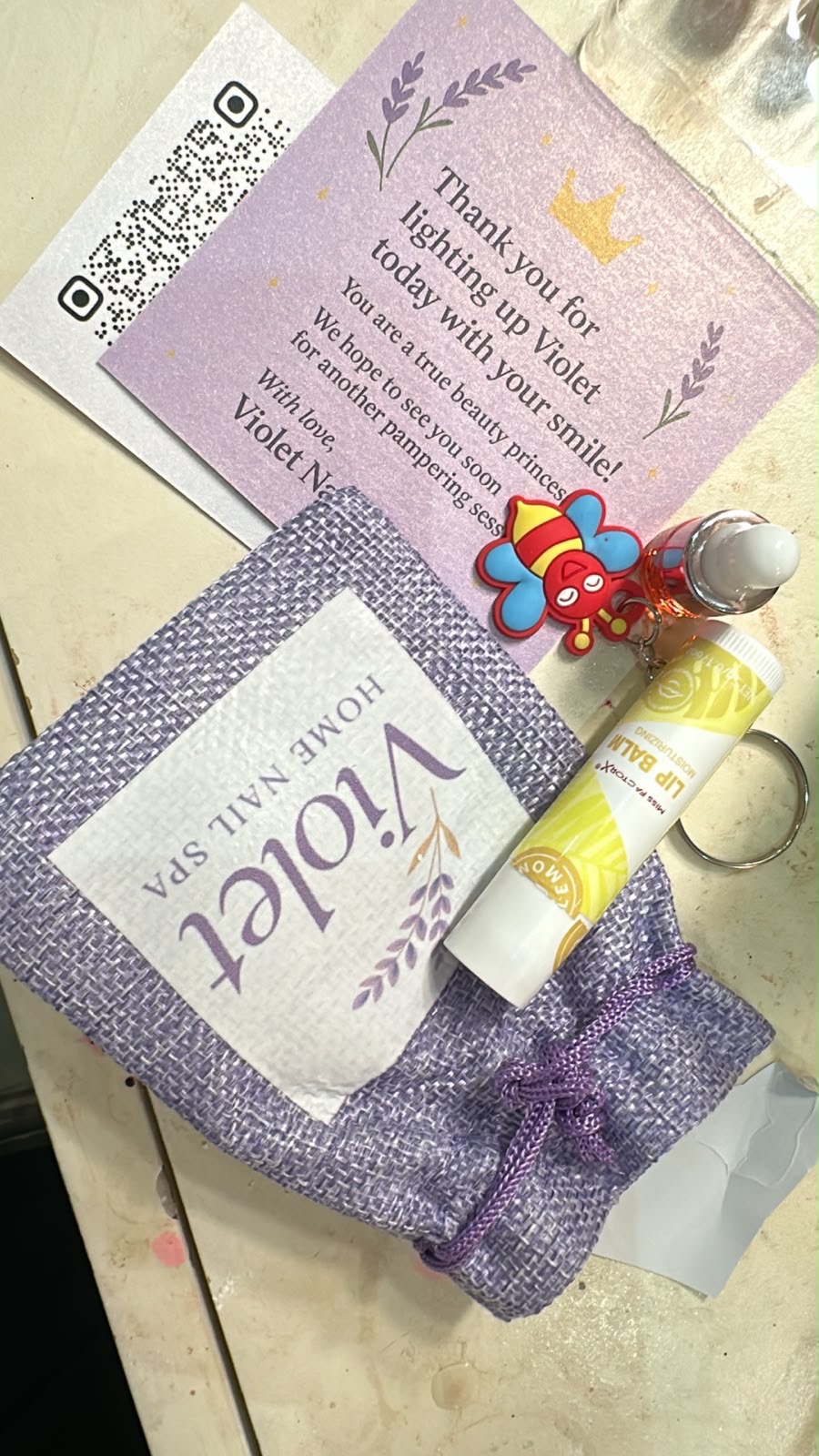 Violet home nail spa