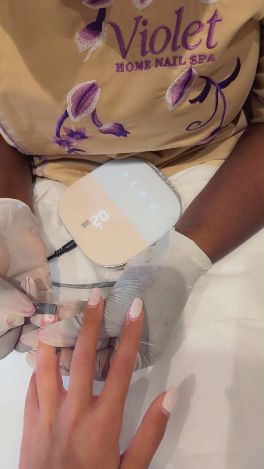 Violet home nail spa