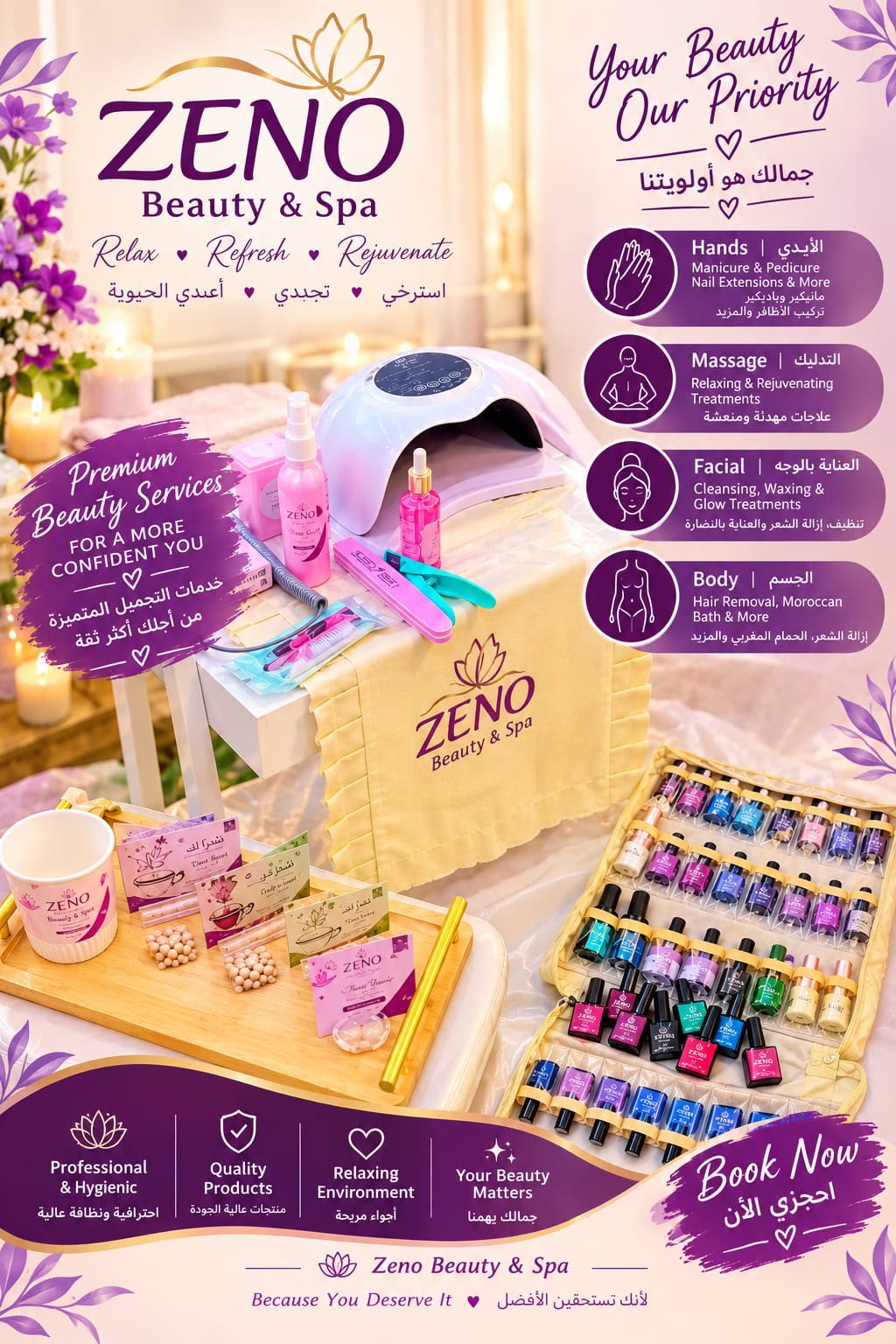 Zeno Spa for Women's Beauty