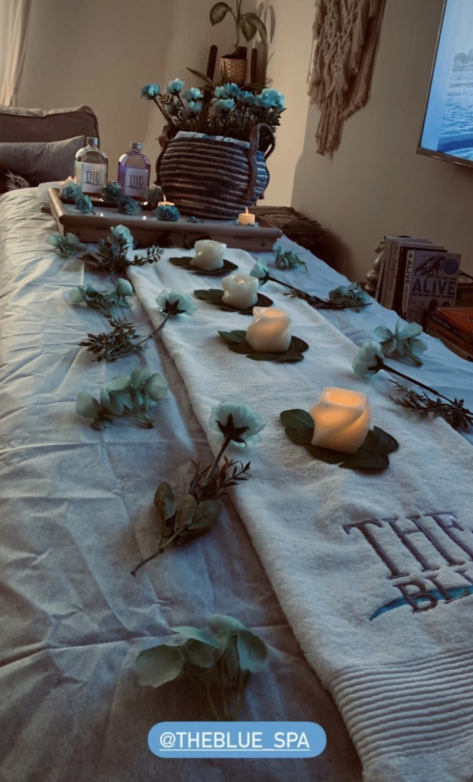 the blue spa