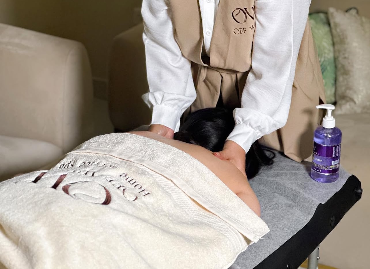 off white spa