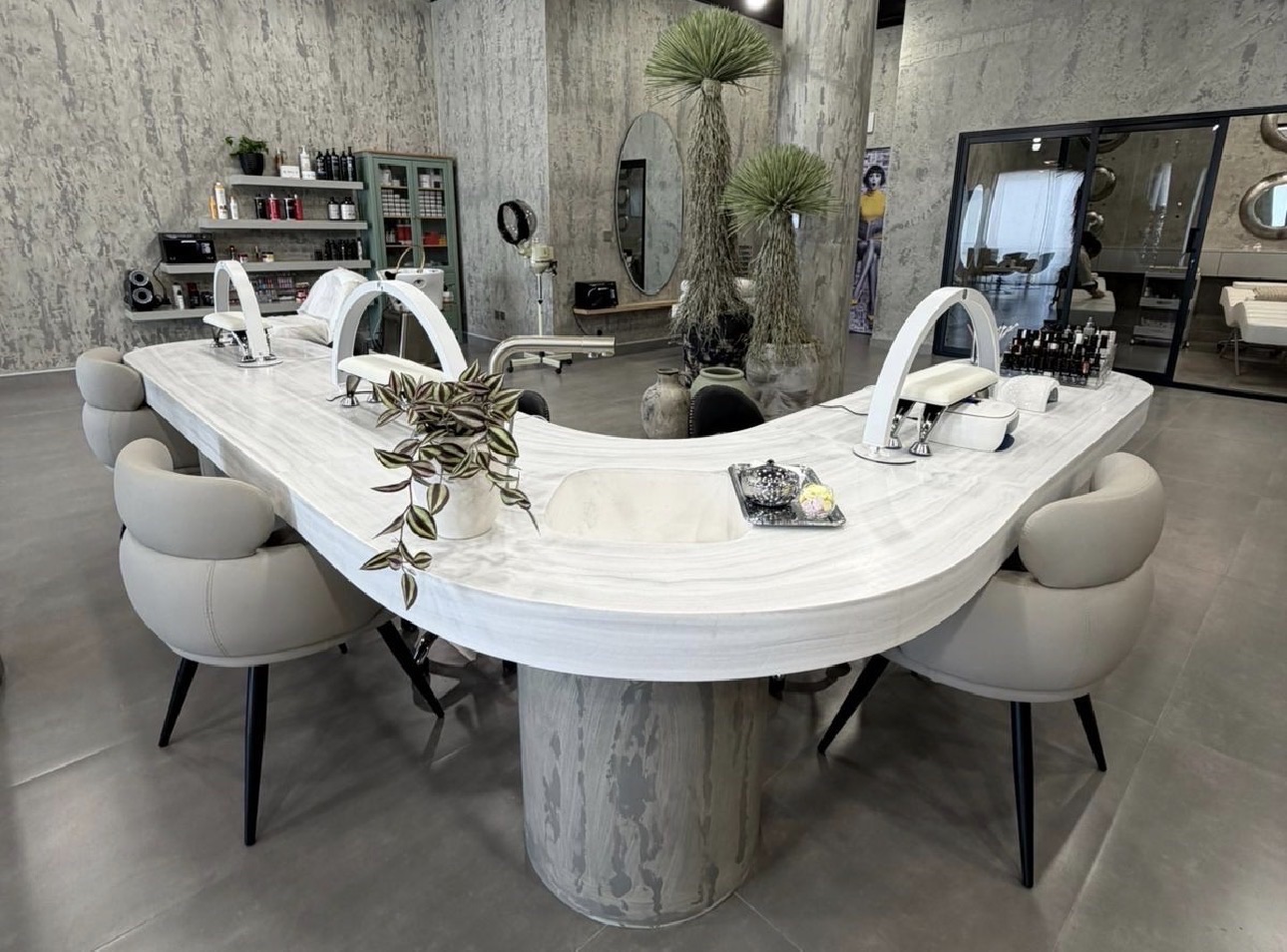 La beauty salon
