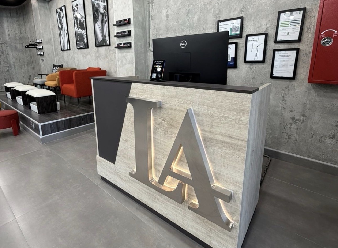La beauty salon